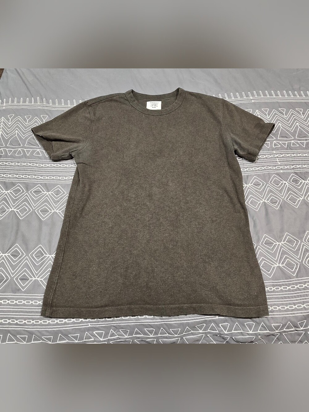 Buck Mason Field Spec Cotton Heavy Tee Size Small